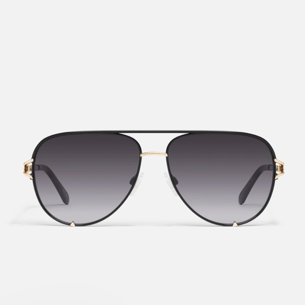 Quay Australia Sunglasses "High-Key Twist" black/smoke